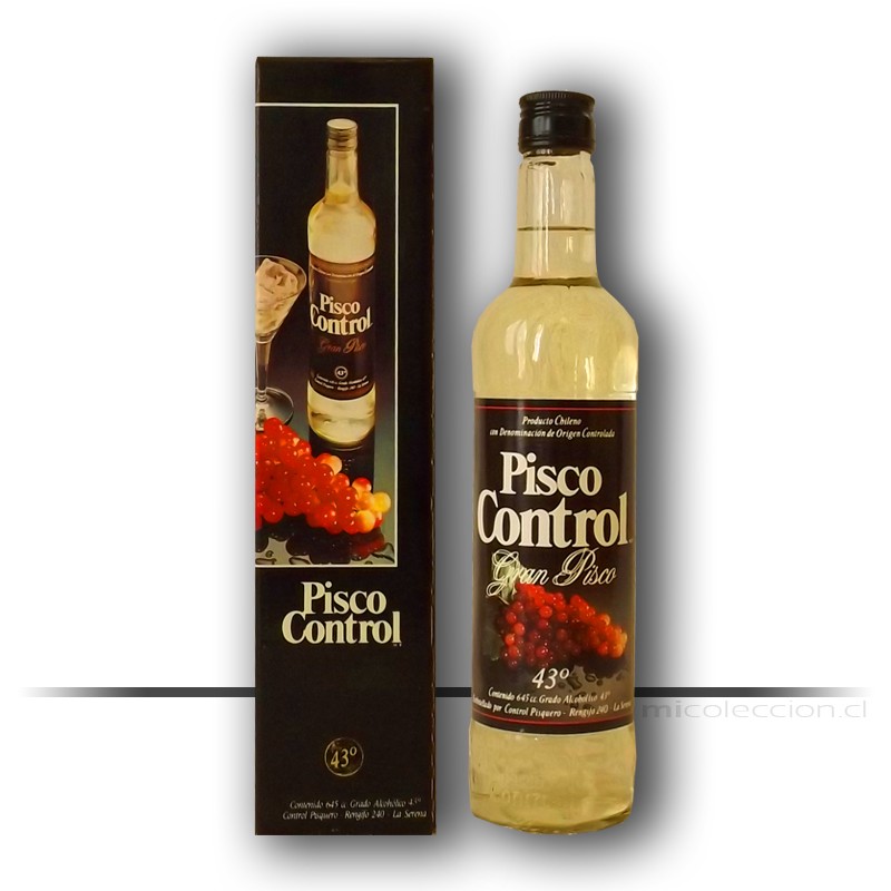 Pisco Control - Gran Pisco 43º - Museo Del Pisco Chileno