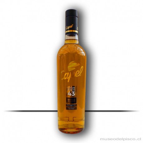 Capel - Gran Pisco 43º Doble Destilado